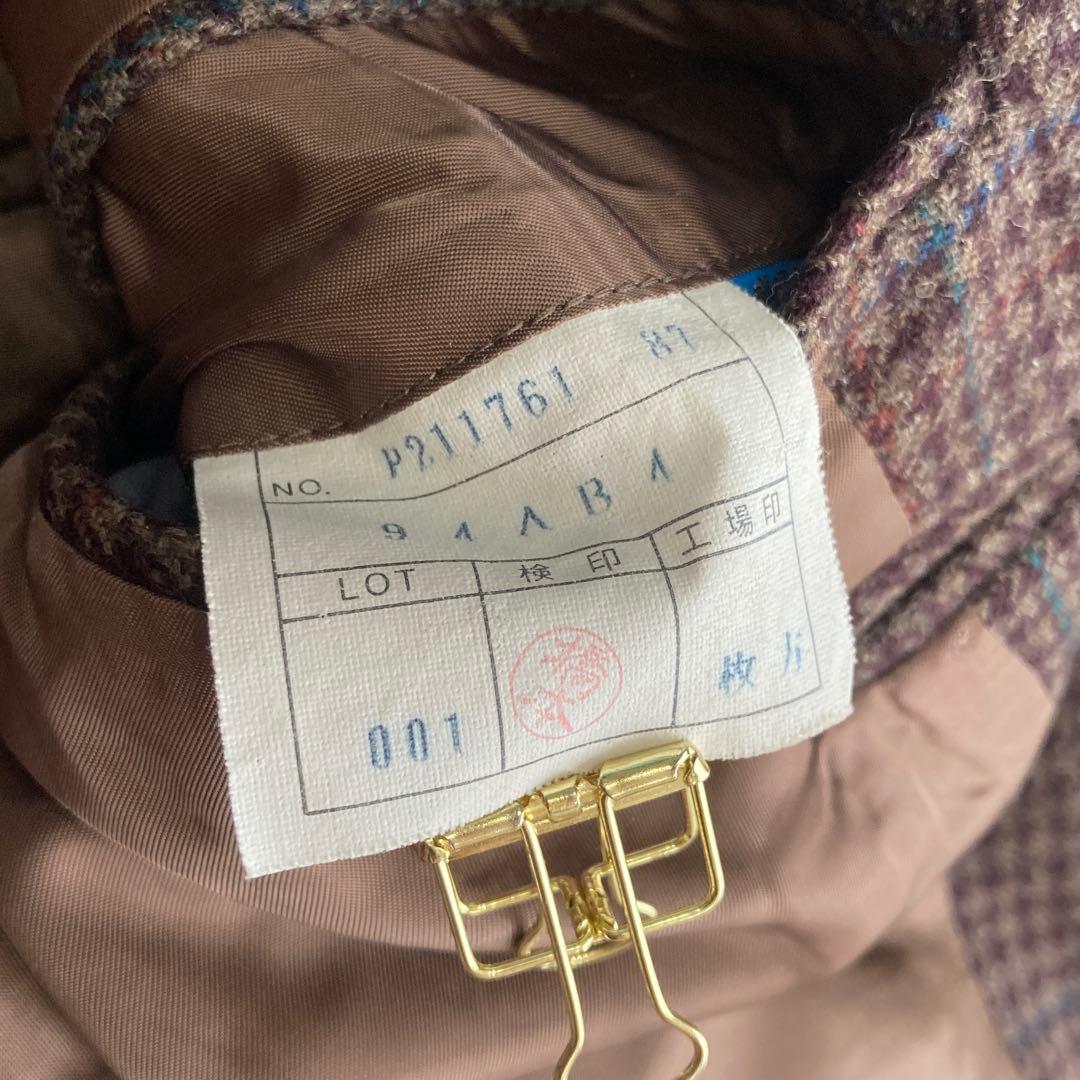 POLO byRalph Lauren チェック柄ジャケット ブラウン 上品