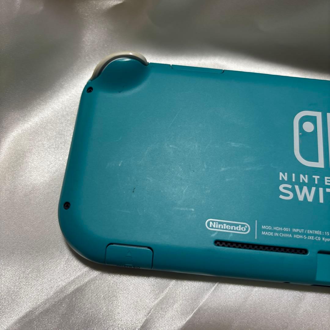 Nintendo switch lite 本体　ケースのみ　箱無し　ターコイズ