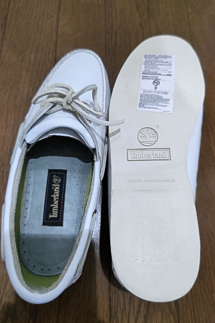 Timberland デッキシューズ白28cm【新品未使用】