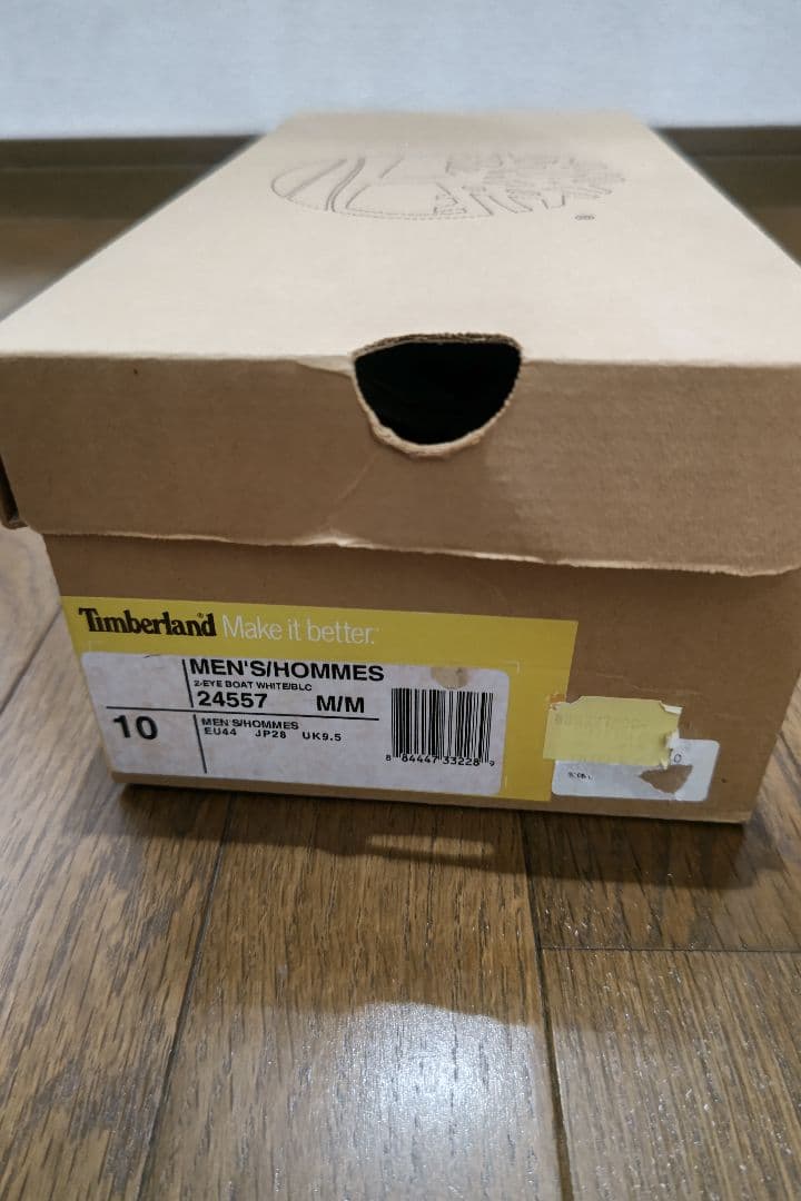 Timberland デッキシューズ白28cm【新品未使用】