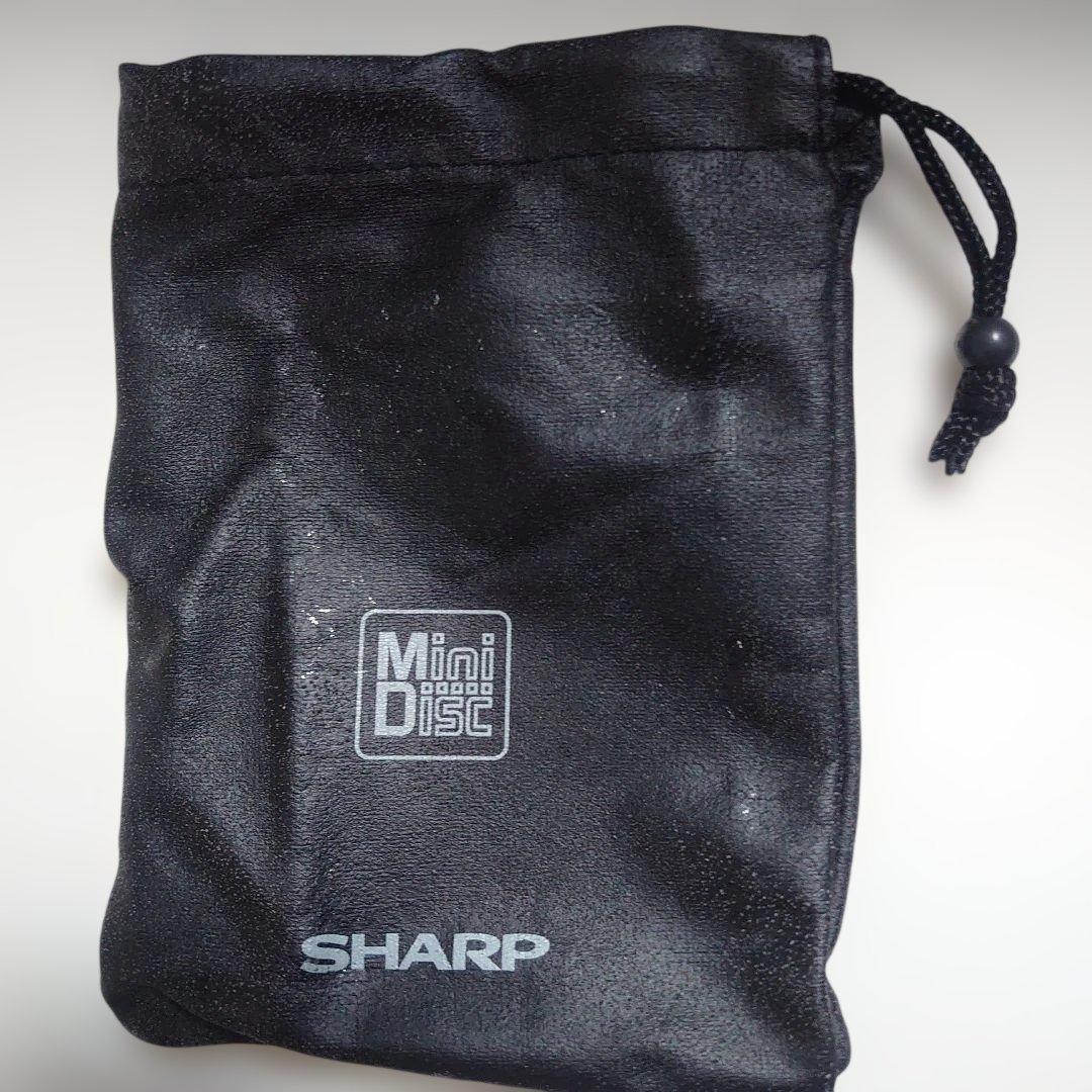 【動作未確認】『SHARP』 MD-S50 ポータブルMDプレーヤー シルバー