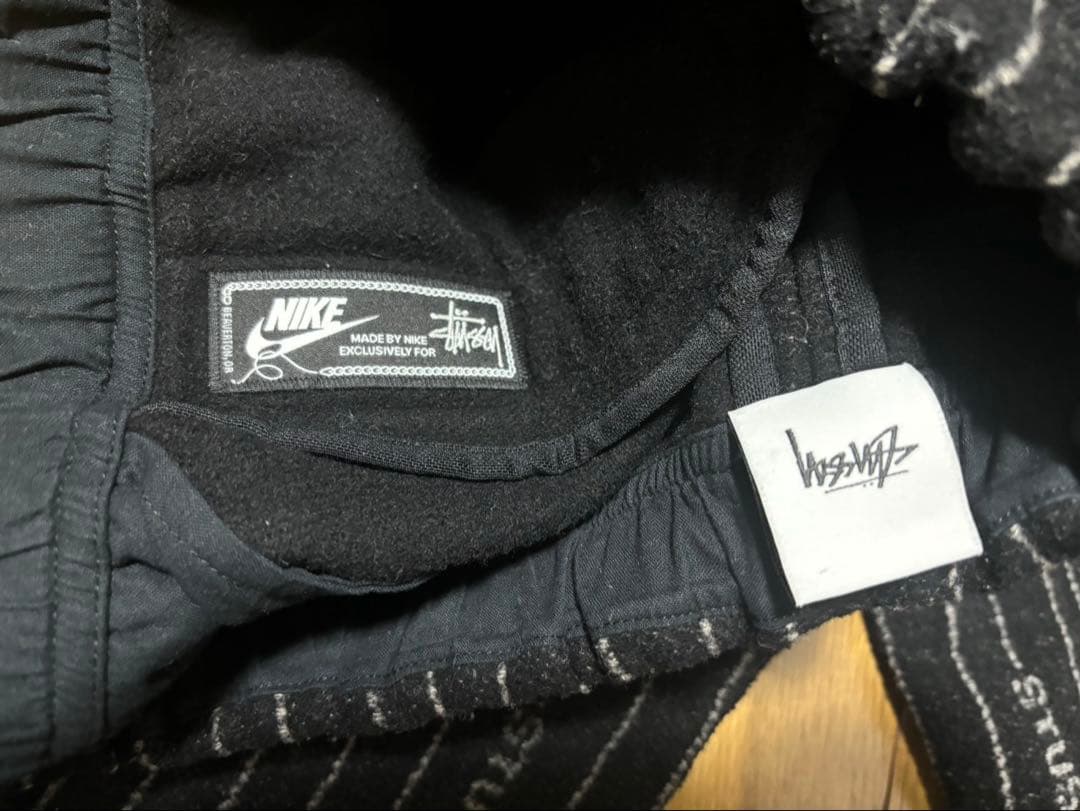Stussy × Nike Striped Wool Pants