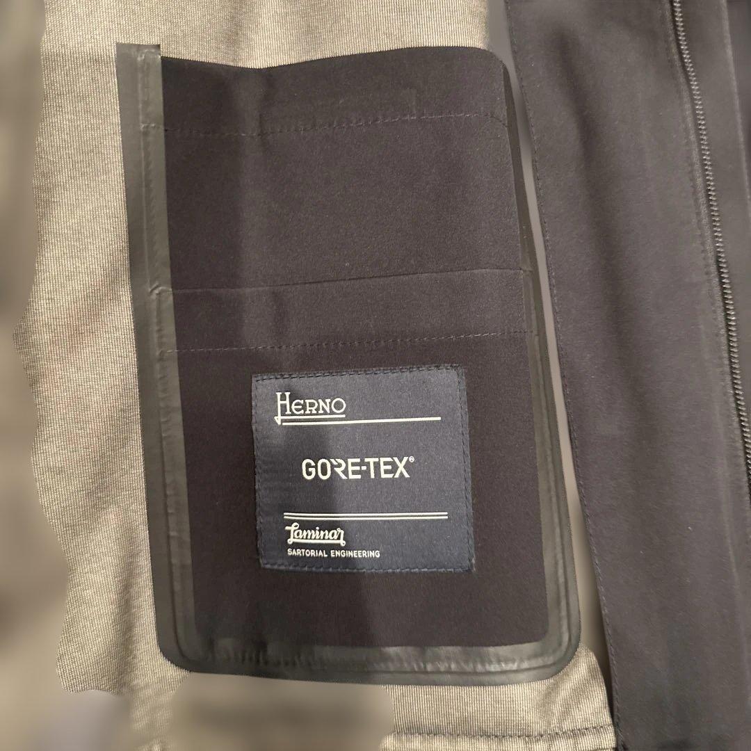 HERNO Laminar GORE-TEX モッズコート ブラック48