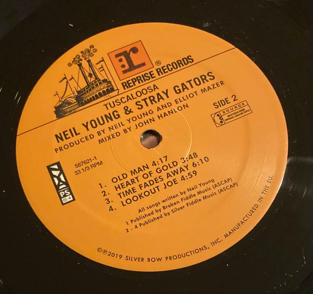 ◾️傑作73年ライブ2LP◾️NEIL YOUNG + STRAY GATORS /