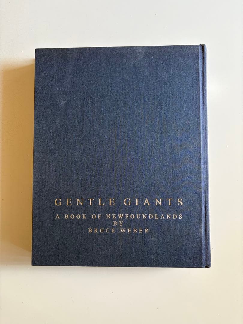 ブルース・ウェーバー写真集 「Gentle Giants」