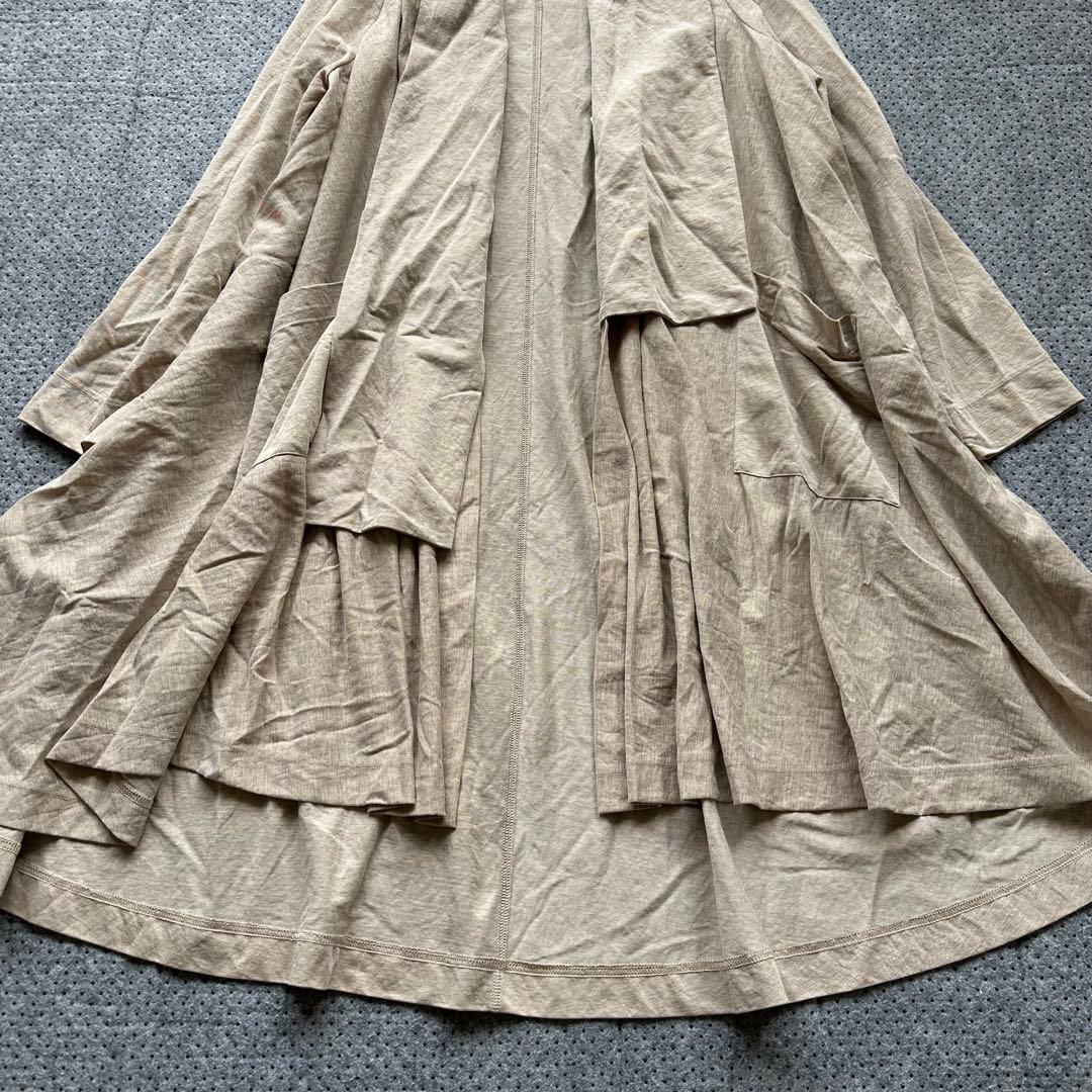 美品✨MOYURU　モユル　センソユニコ　変形ロングカーディガン　羽織り