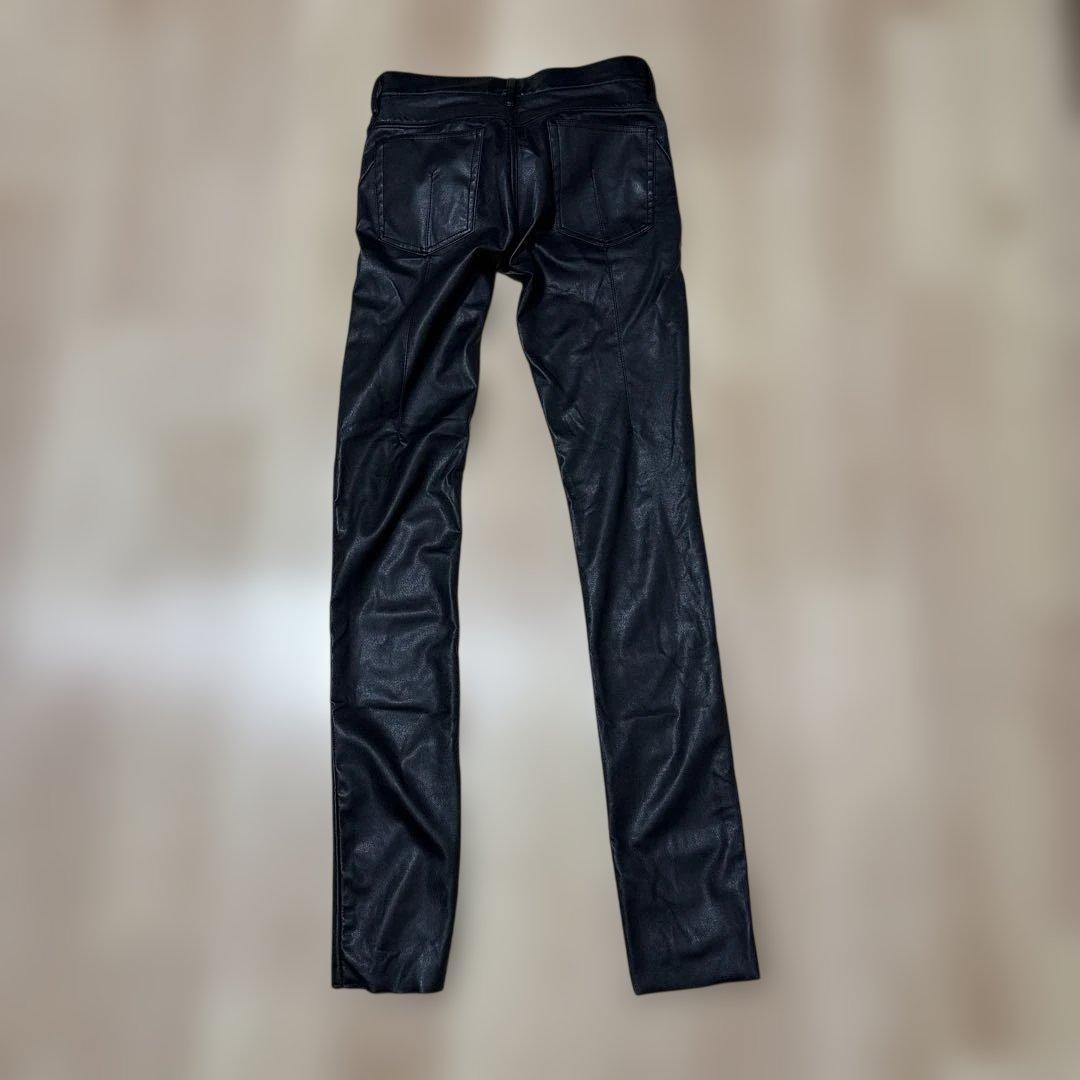 ファガッセン FAGASSENT BLACK BIRD レザー スキニー