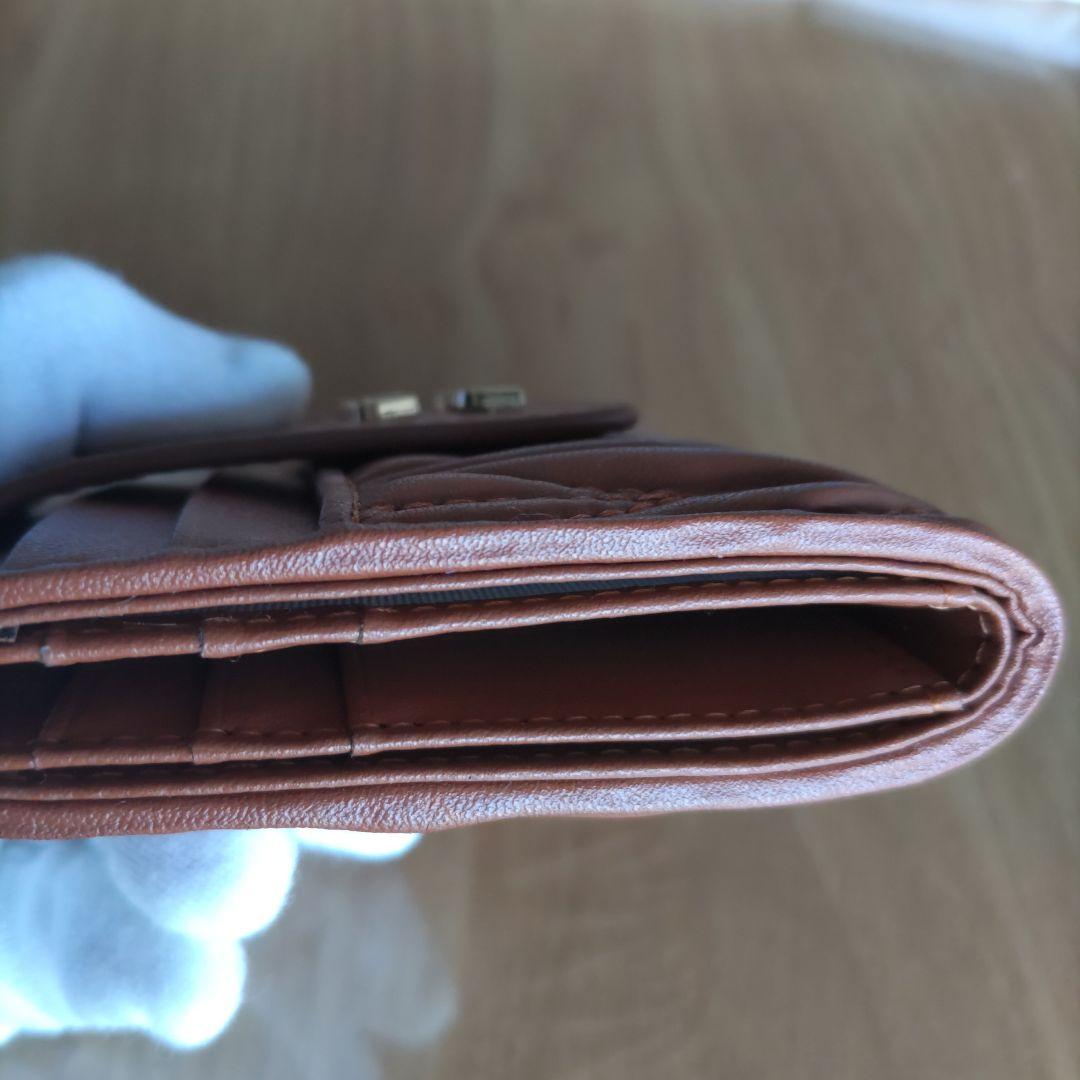 miu miu 　ブラウン　二つ折り財布　ノベルティ品　新品未使用品