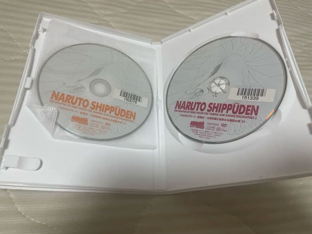 NARUTO ナルト疾風伝：九尾掌握と因果なる邂逅の章 レンタル落ちDVD全6巻