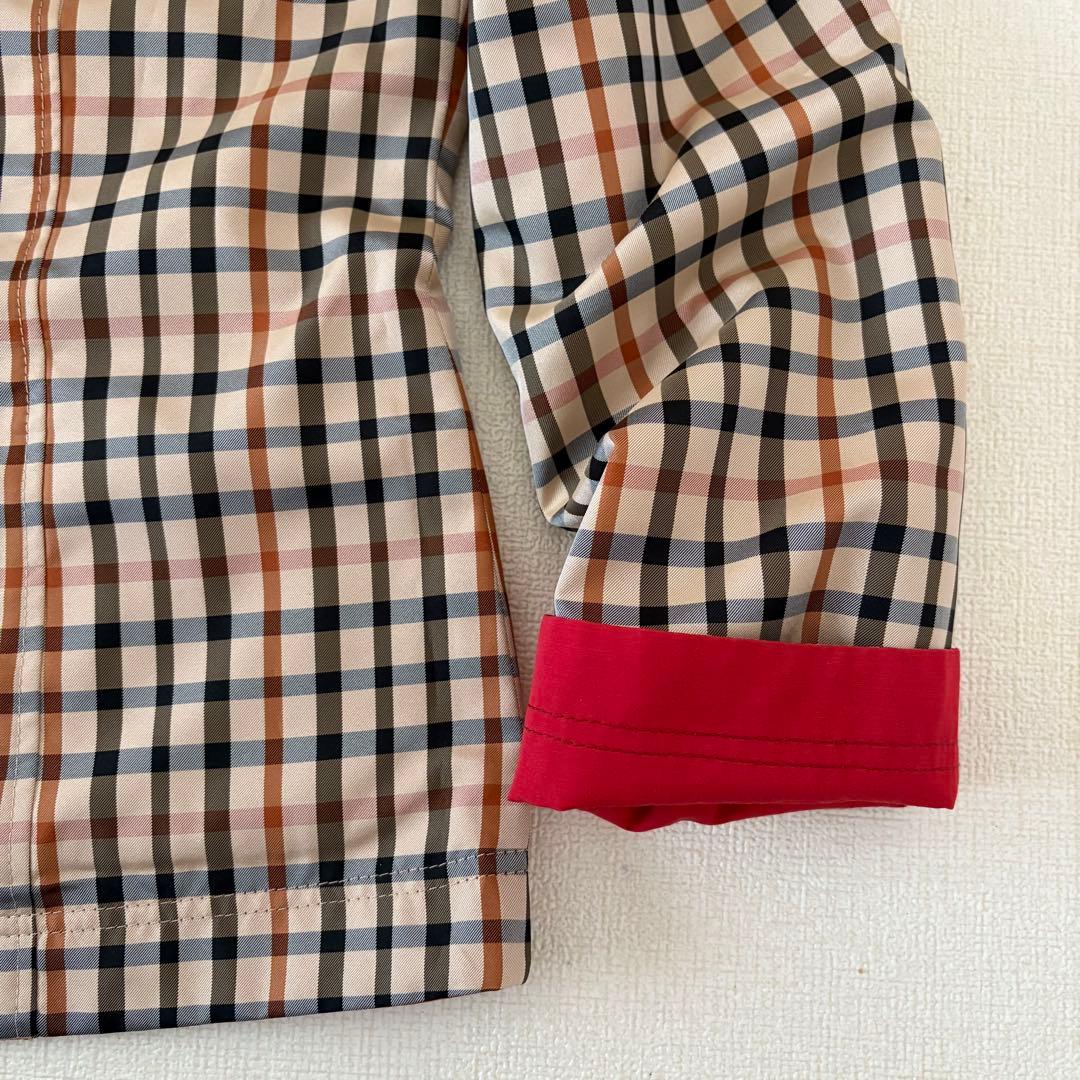 【美品】DAKS　ハウスチェック　リバーシブル　ジャケット　40