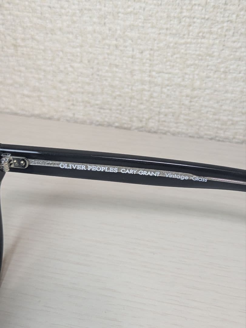 新品未使用 オリバーピープルズ Cary Grant サングラス 日本製ブラック