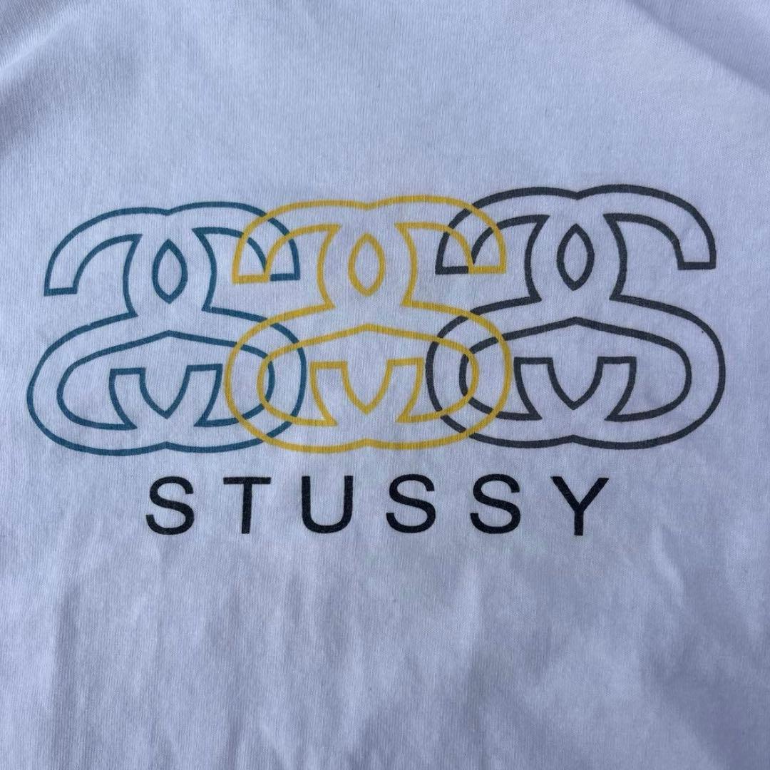 old stussy Tシャツ 90s 紺タグ USA製 シングルステッチ