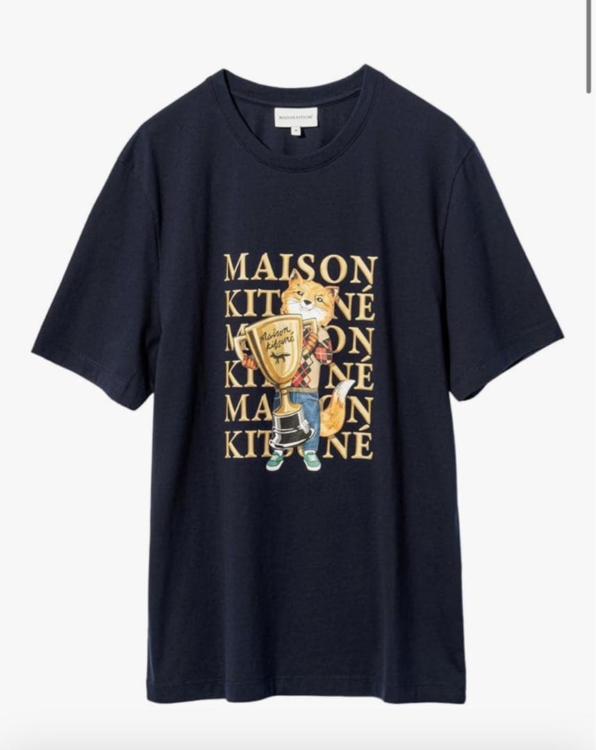 【新品未使用品】 MAISON KITSUNE フォックス チャンピオンTシャツ