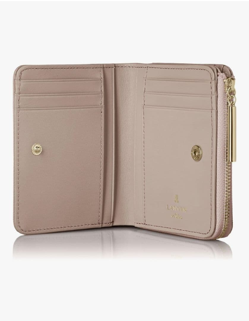 財布　二つ折り　レディース　新品　ランバンオンブルー