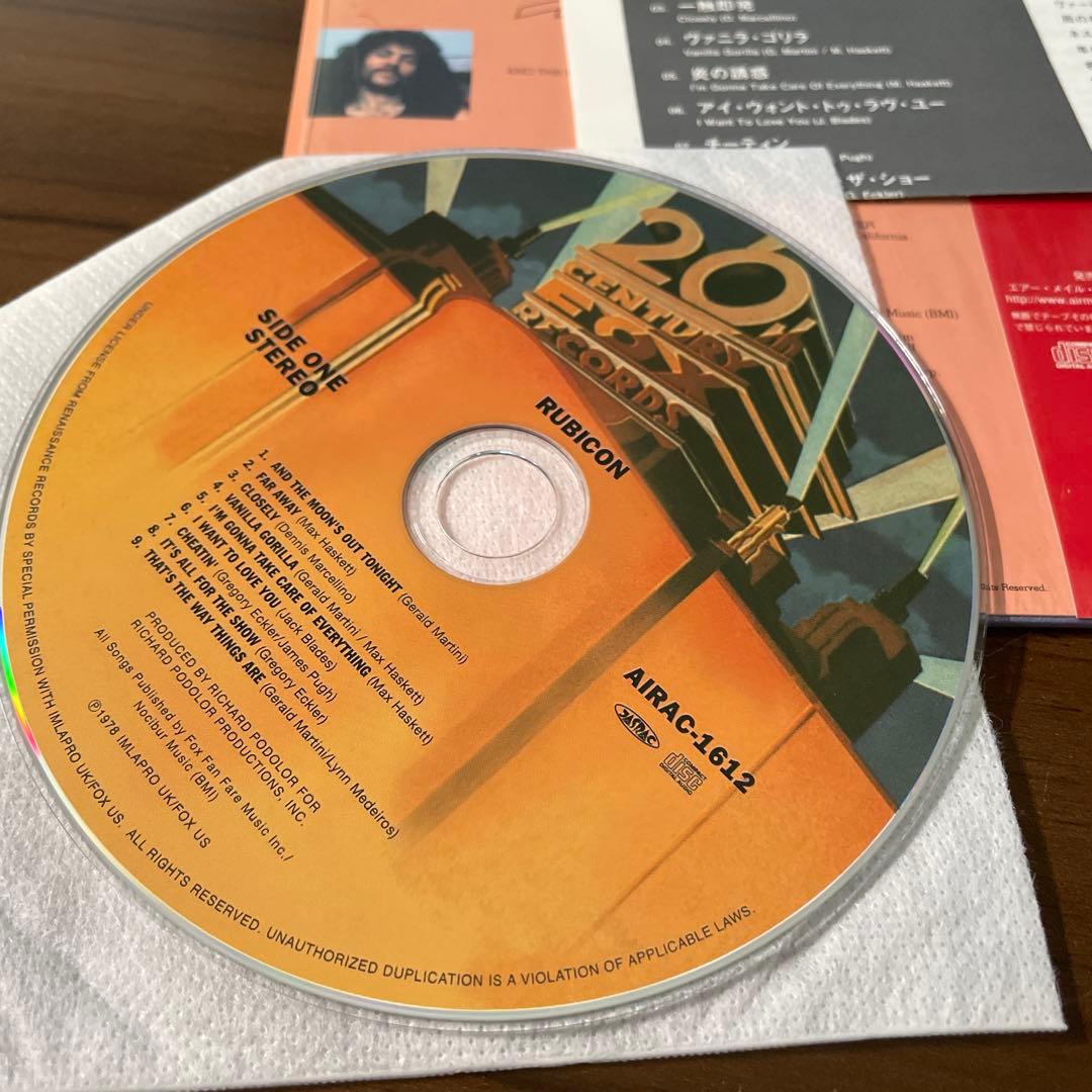 AOR 紙ジャケットCD ルビコン/シスコの熱風