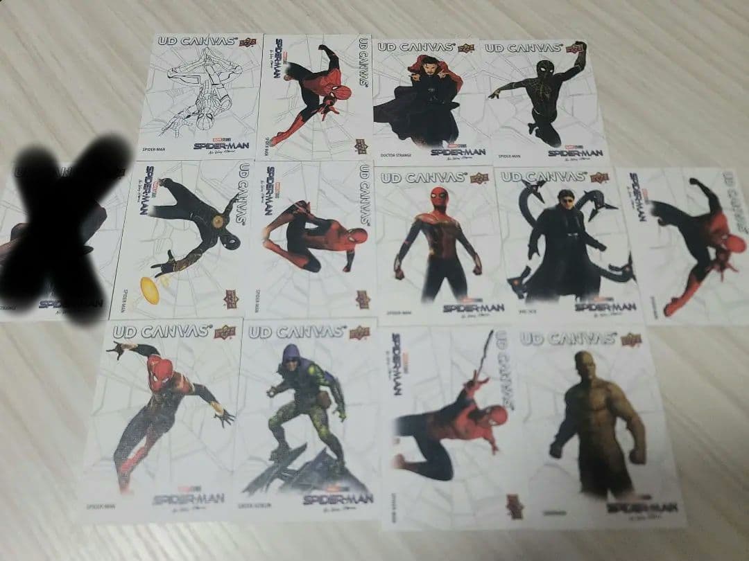 No way  upper deck スパイダーマン バラ売り可
