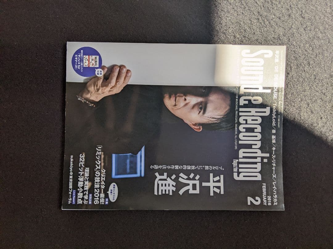 サウンド&レコーディング　2016年　平沢進 P-MODEL　リミックス　DAW