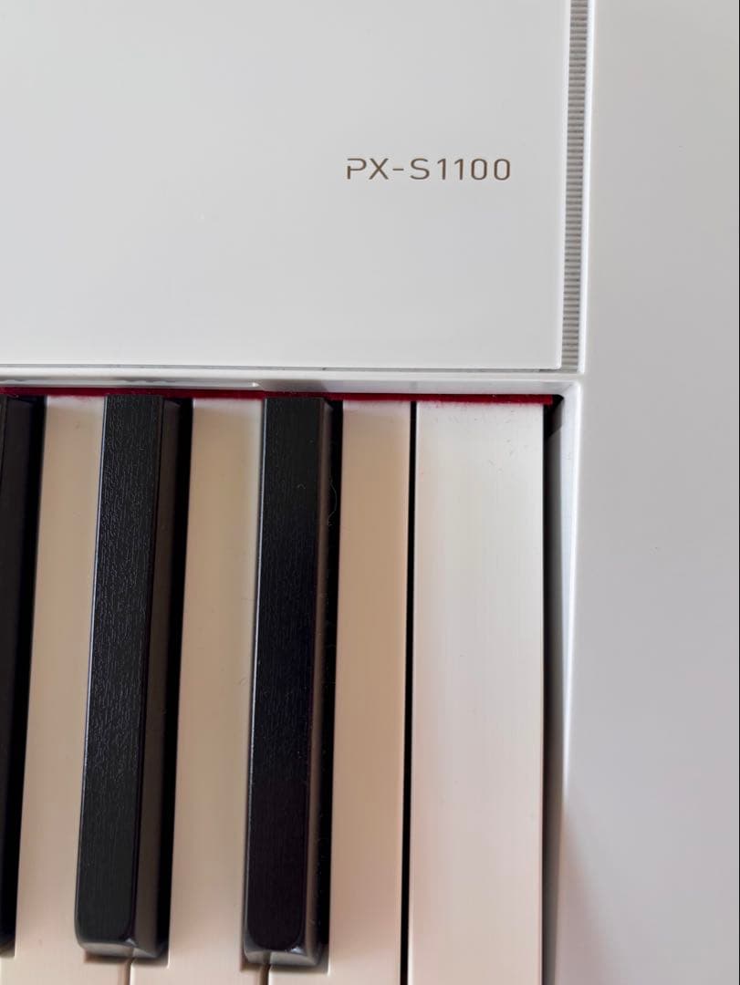 CASIO Privia PX-S1100 白 88鍵盤 純正椅子 Xスタンド付