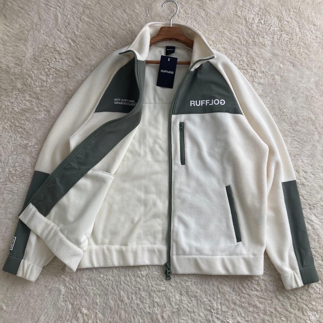 新品！RUFFLOG ラフロッグ　フリースジャケットゴルフウェア　XXL