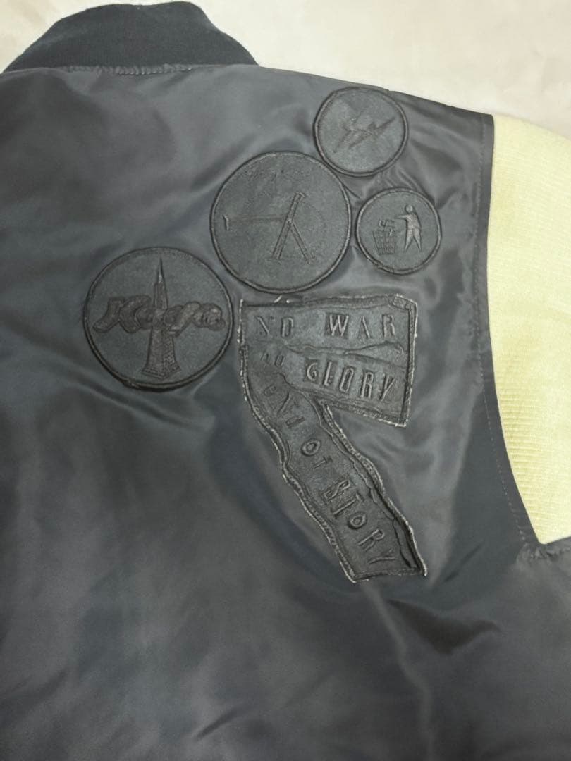【希少】STUSSY 25周年記念 MA-1 ALPHA製 Fragment L