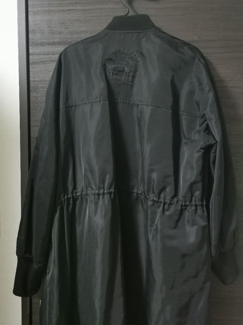 SUMi STYLE ブラック　ロングアウター
