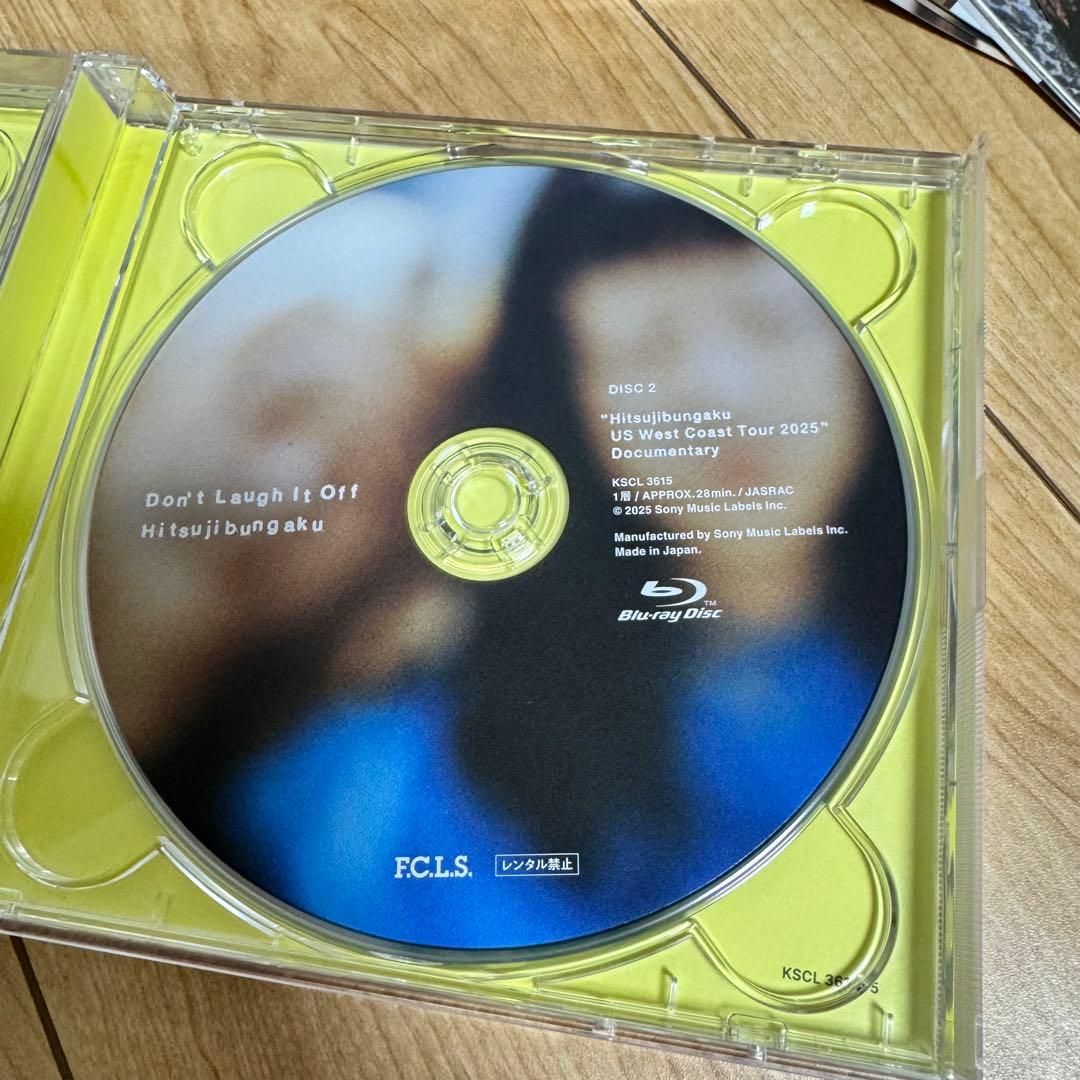 美品 羊文学 don't laugh it off 完全生産限定盤 CD