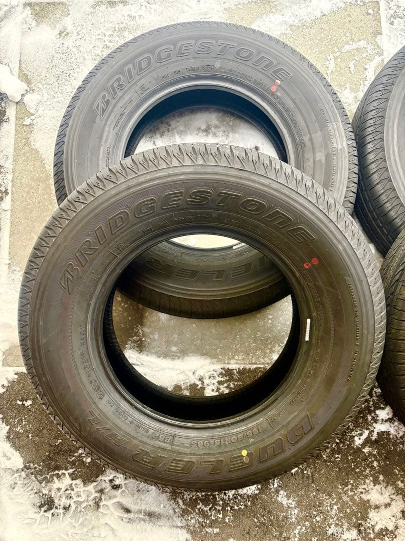 ■ミッキーさま専用②■ BSDueler H/L 195/80R15 4本セット