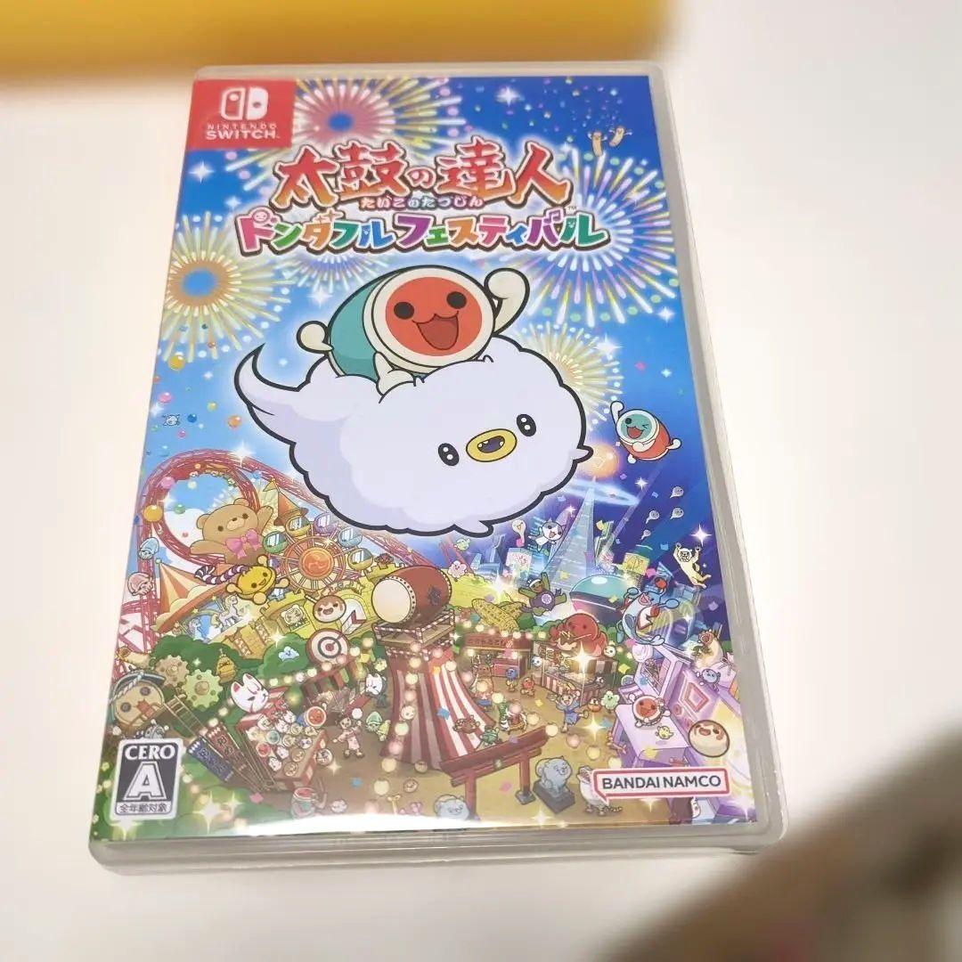SW 太鼓の達人専用コントローラーと太鼓の達人ドンダブルフェスティバル