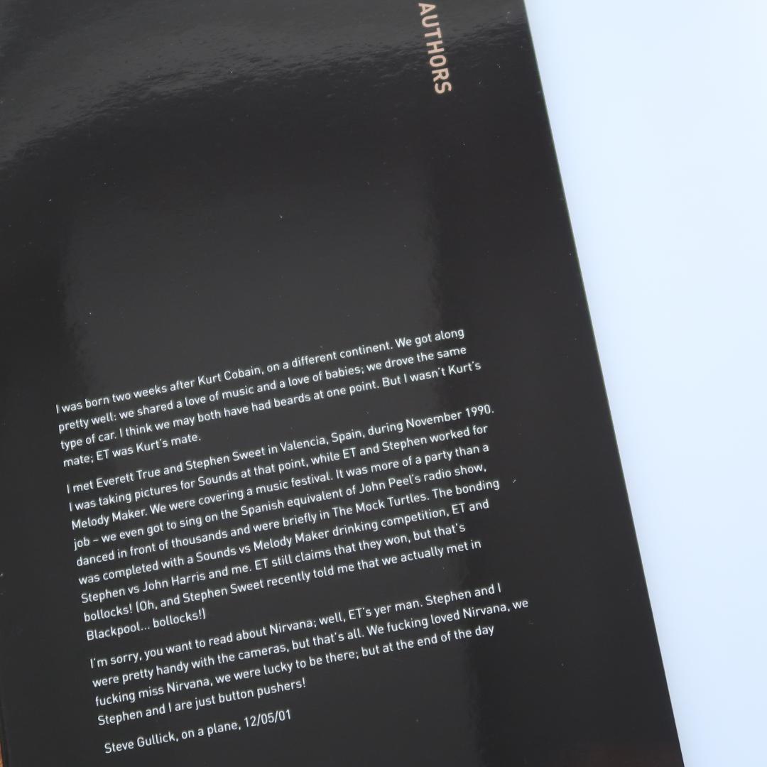 セール！　洋書　Nirvana　ニルヴァーナ　カート・コバーン　写真集