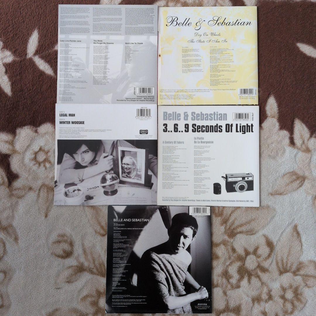 BELLE AND SEBASTIAN EP5枚セット。