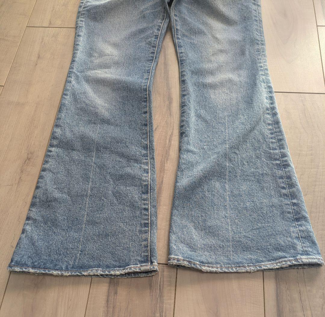 MOUSSY MVS FLARE 26　デニム