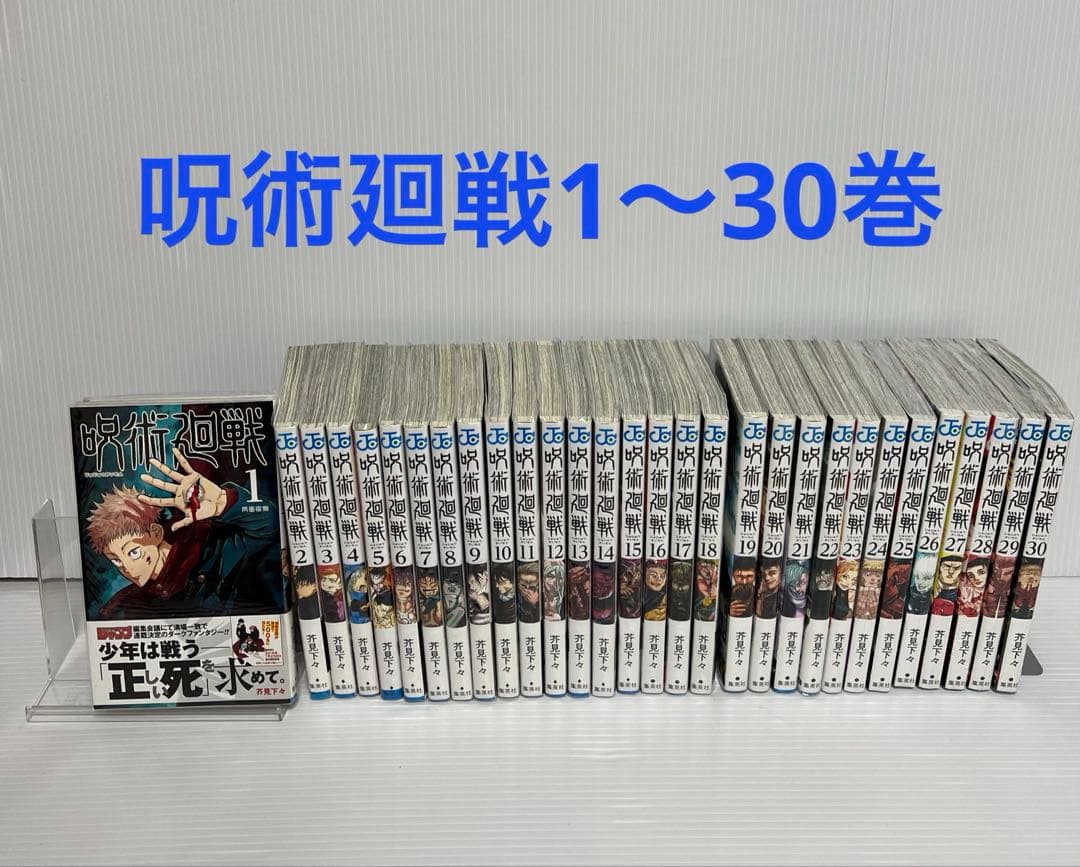 呪術廻戦 全30巻+0巻+0.5巻+公式ファンブック