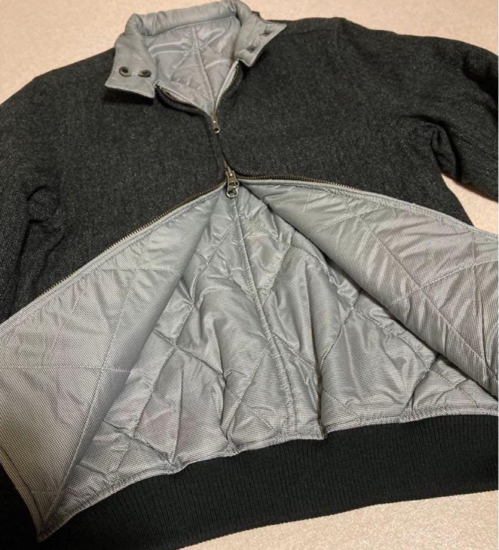 【美品】Ben Shermanリバーシブルキルティング　ブルゾンジャケット