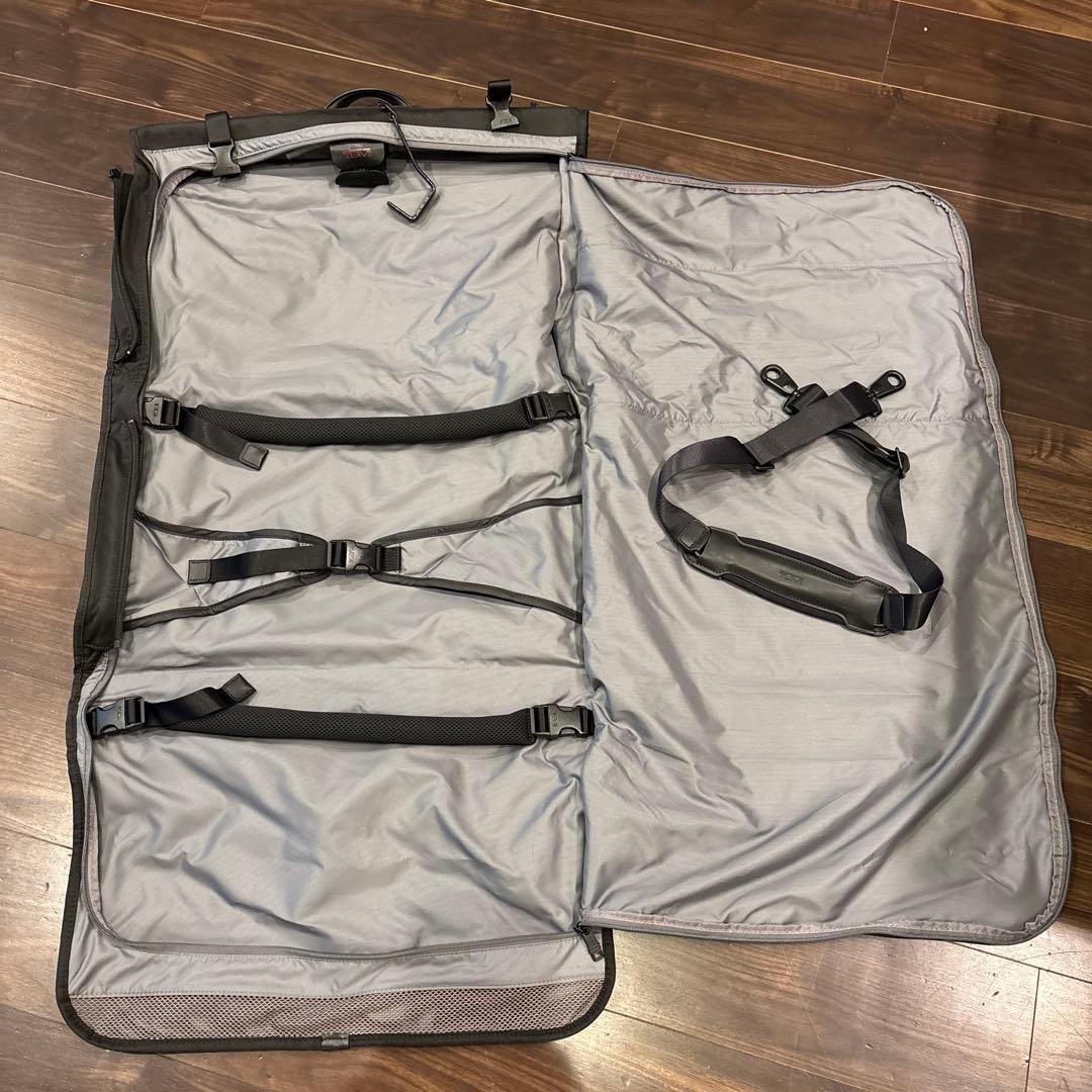 TUMI ガーメントバック トライフォールド キャリーオン美品★