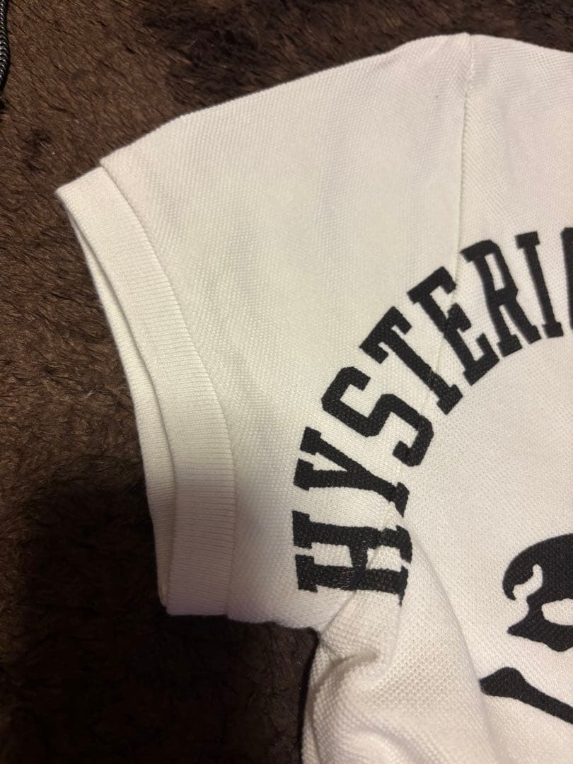 Hysteric Glamour ポロシャツ 半袖 ホワイト