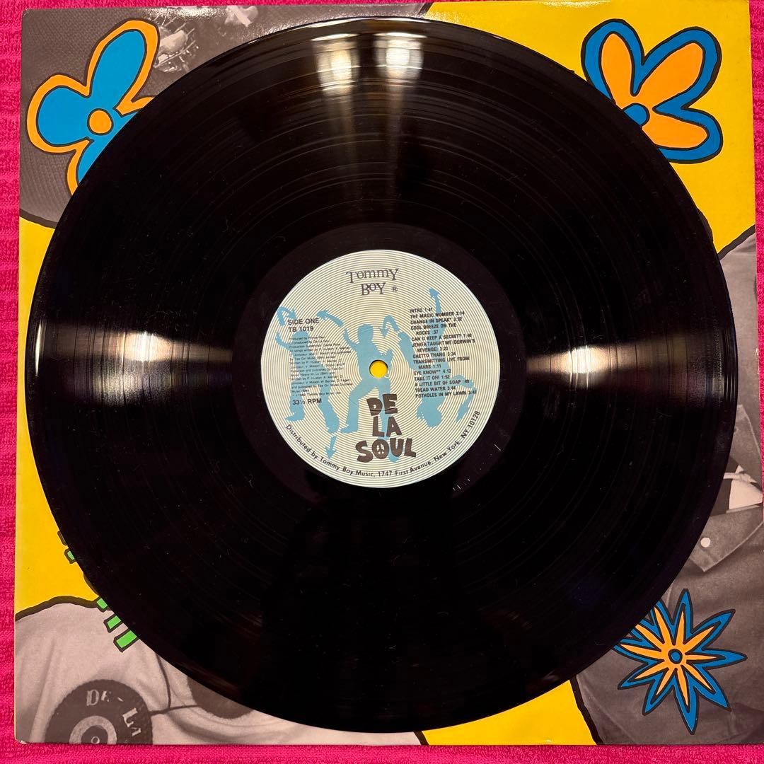 洋楽 DE LA SOUL 3 FEET HIGH AND RISING LP