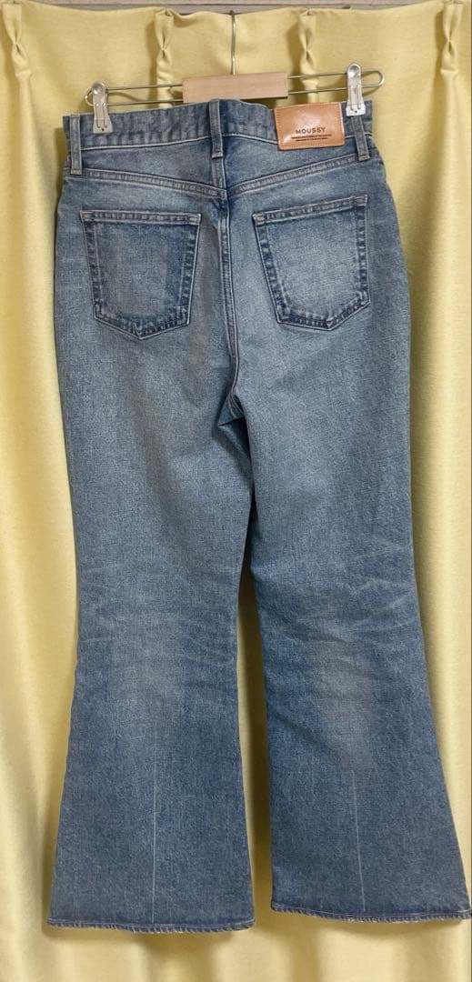 パンツ moussy MVS FLARE BLU 28inch