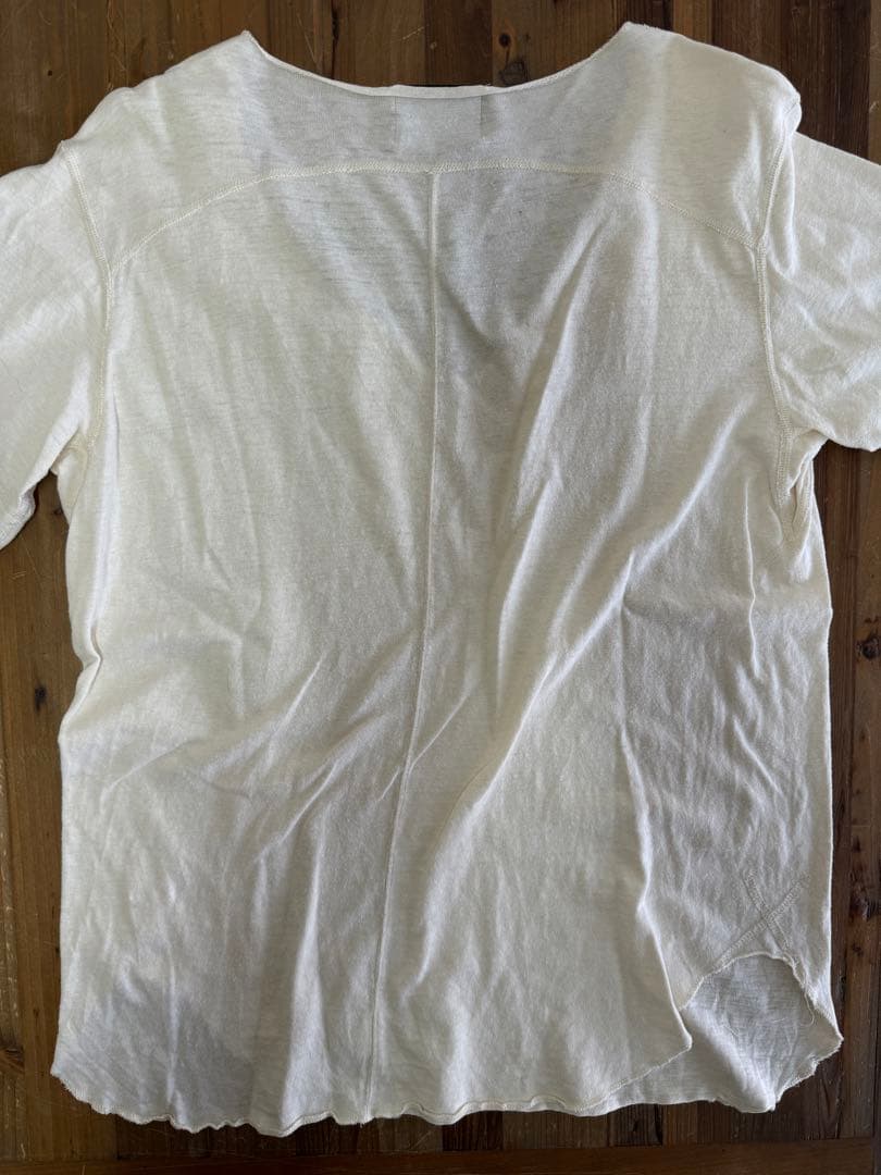 当時もの　ナンバーナイン　tシャツ 切りっぱなし　④