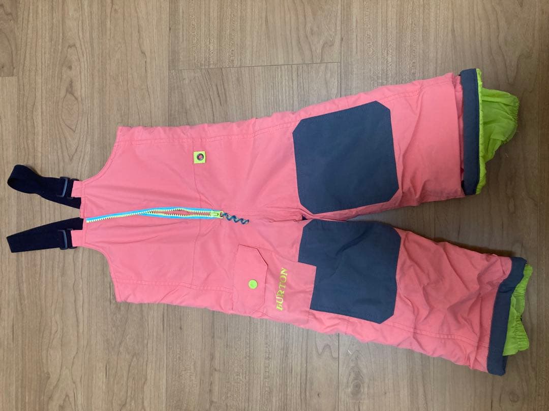 Burton 子供用ジャケット 3T ピンク（上下セット）