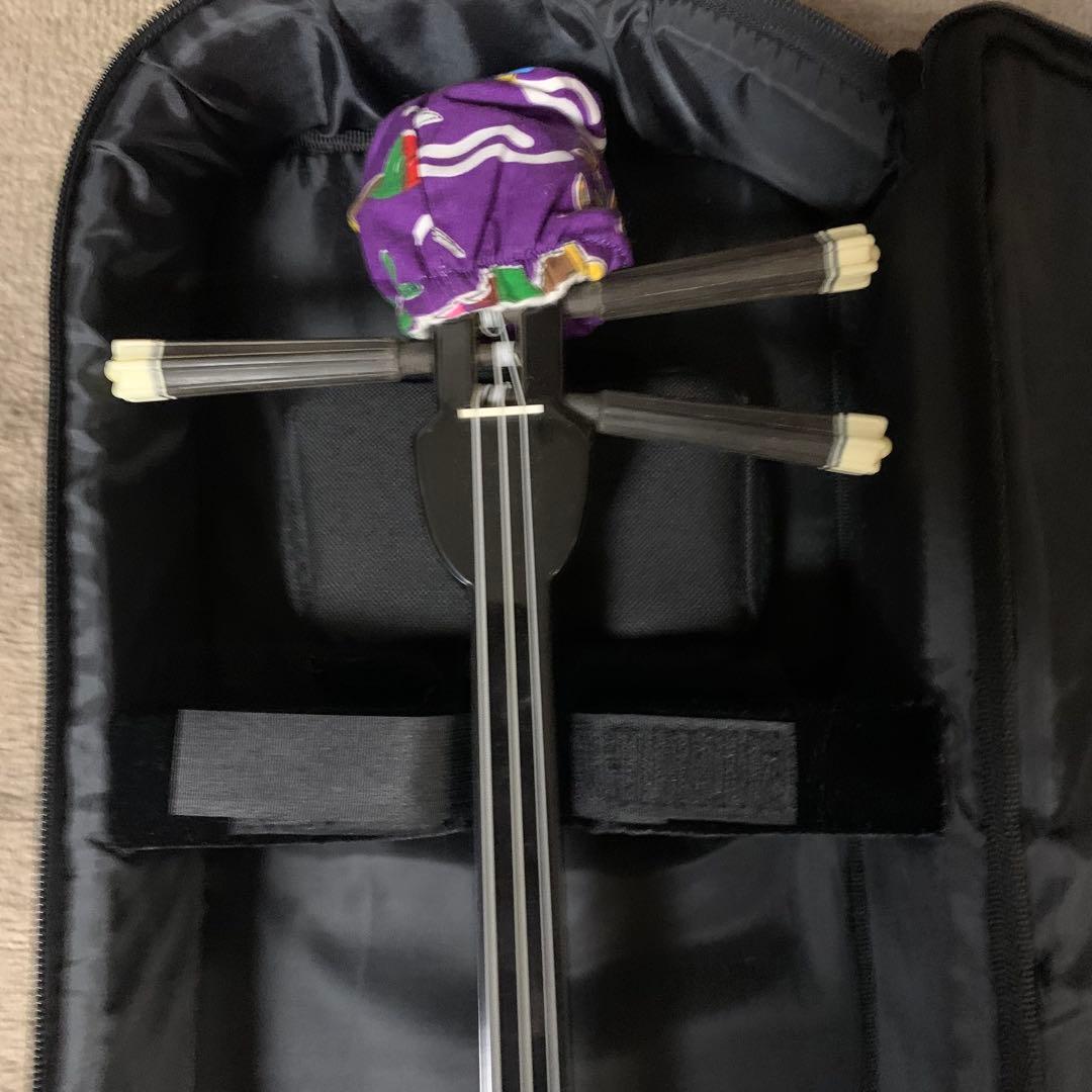 三味線　蛇味線　(印刷プリント) ケース付き　本体
