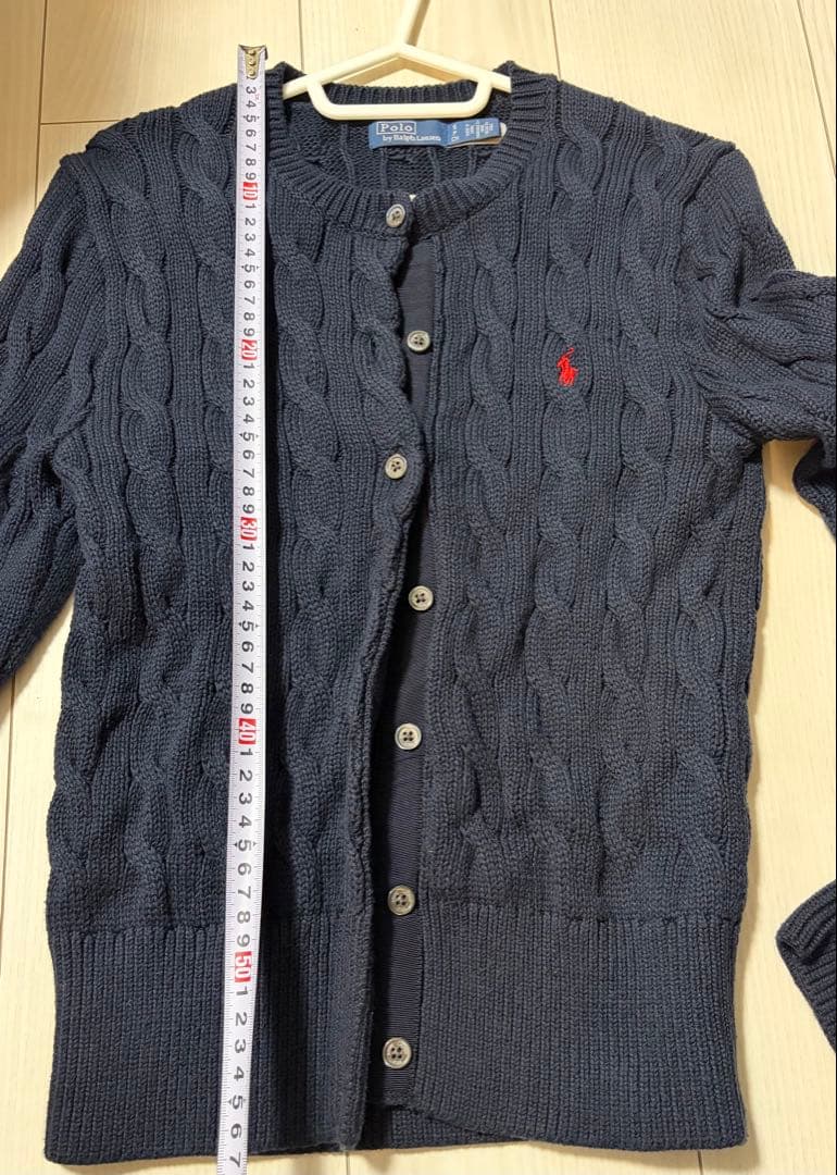 POLO RALPH LAUREN ケーブルニットカーディガン