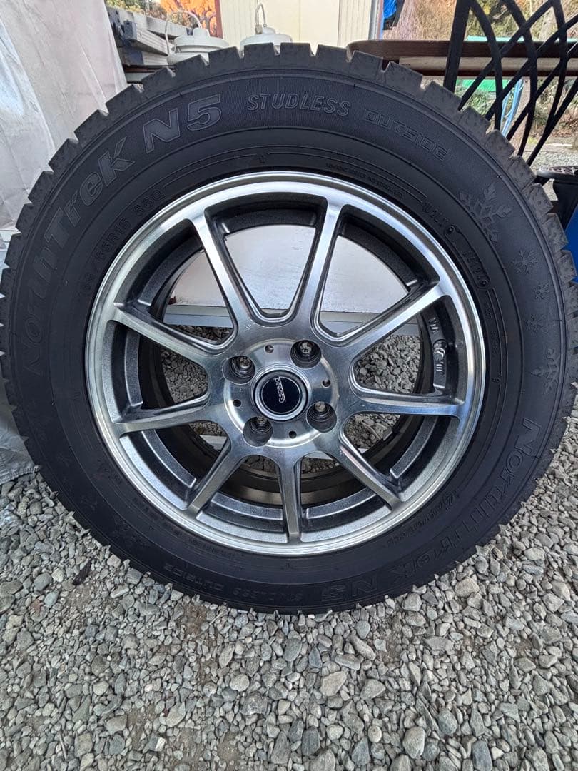 日産ノートe-POWER スタッドレスホイール4本セット185/65/R15