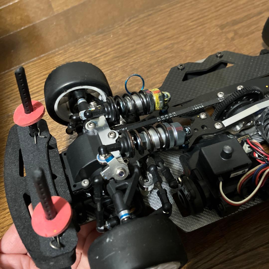 アトラス BeaT ISW mシャーシ　受信機、サーボ以外メカ付属
