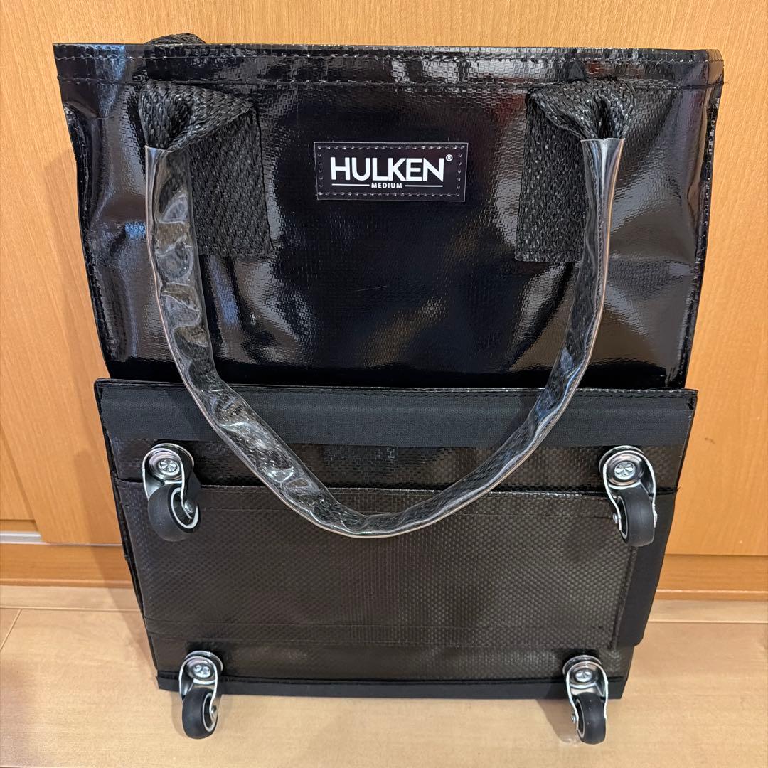 【未使用】HULKEN BAG 黒 キャリーカート ミディアム