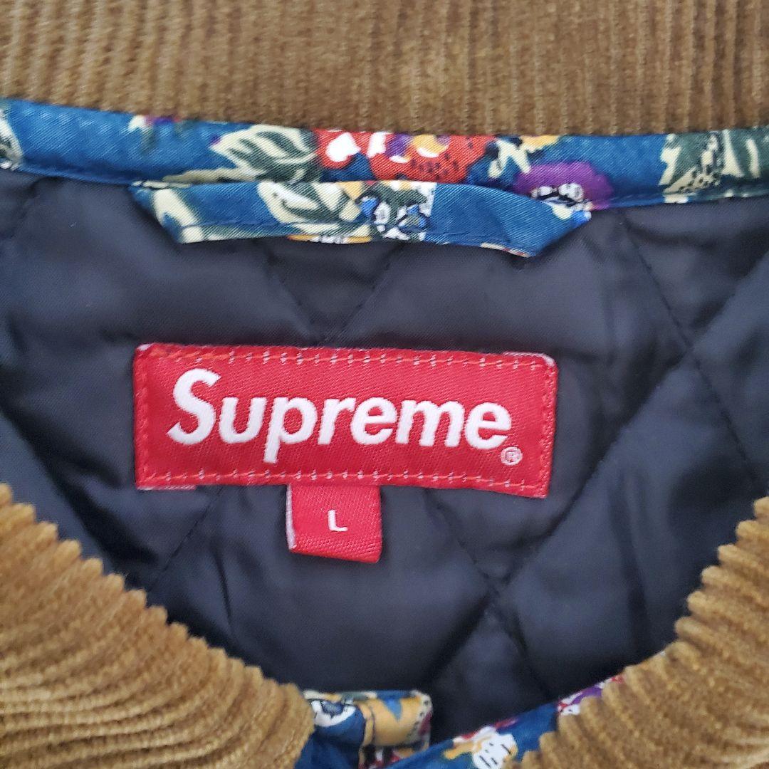 ジャケット・アウター 19fw Supreme Quilted Paisley Jacket L