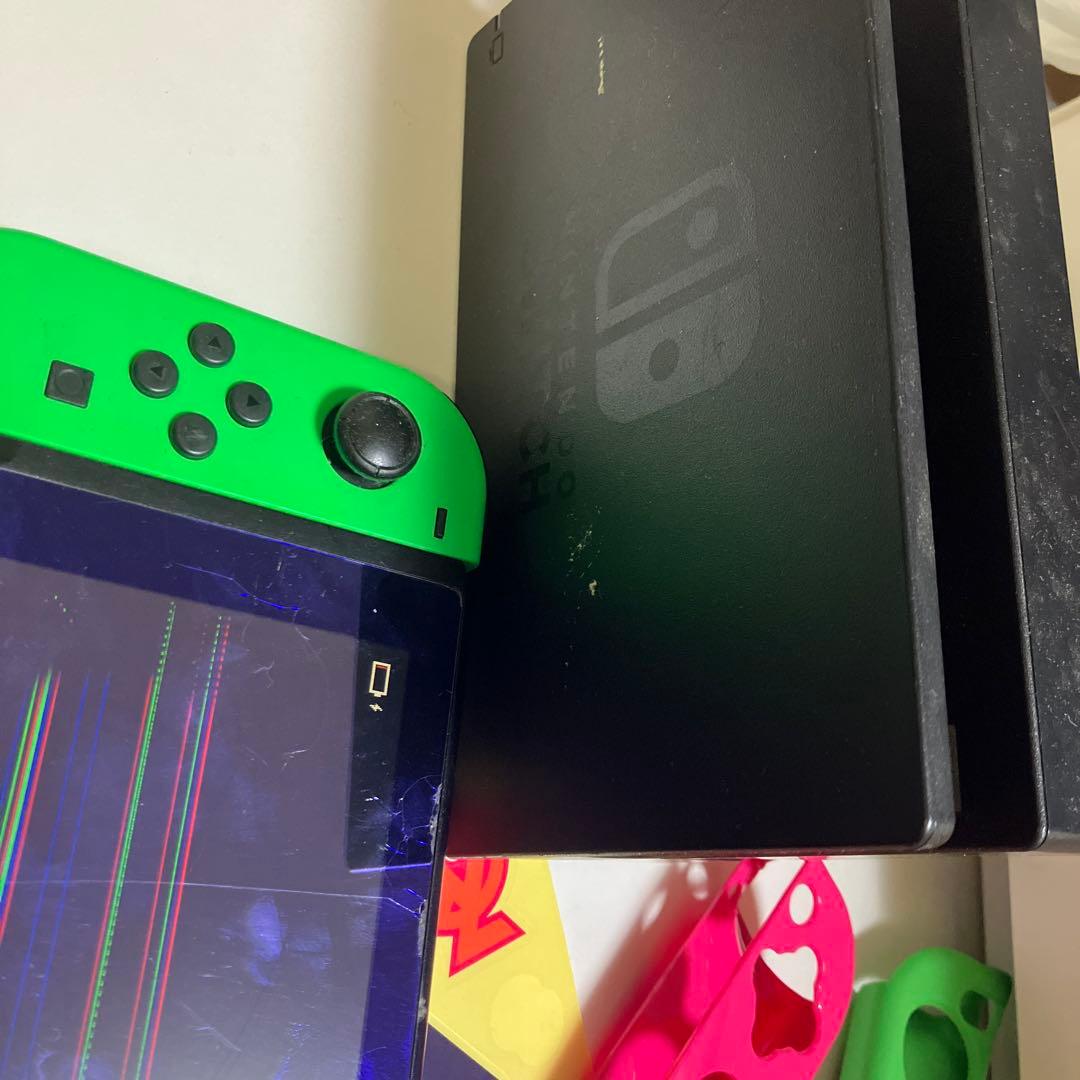 Switch 本体　スプラトゥーン2 ジャンク
