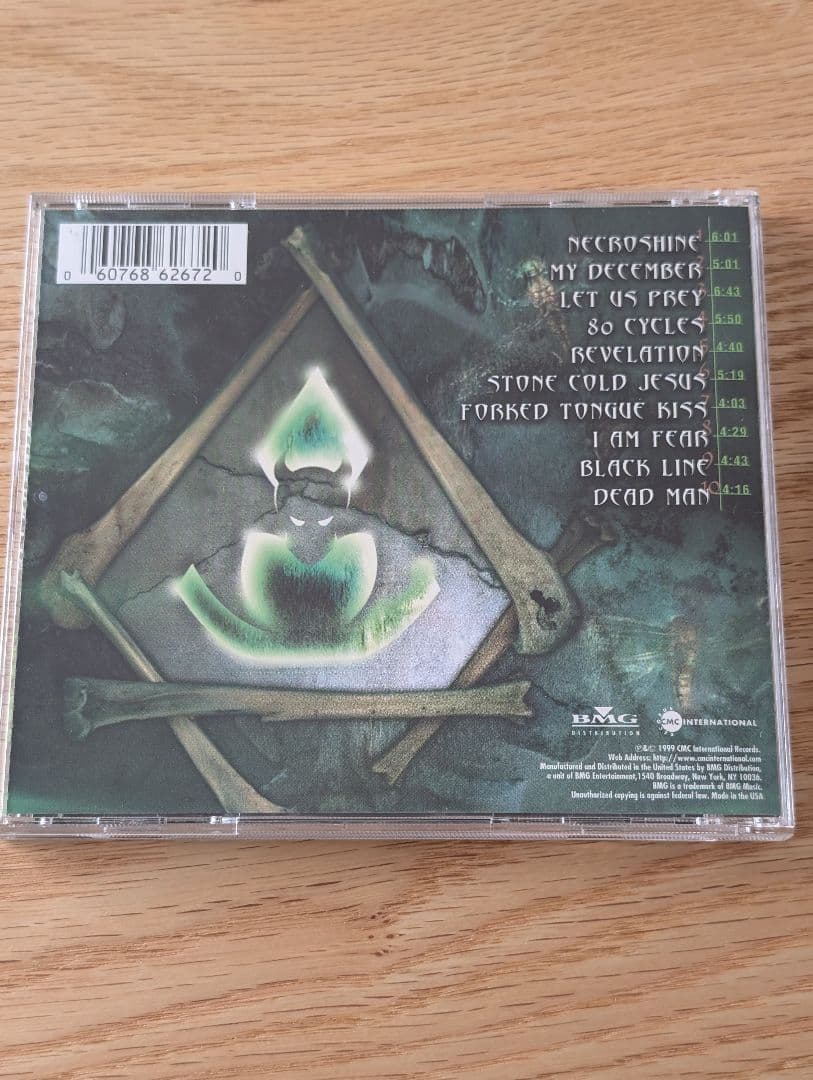 OVER KILL NECROSHINE 輸入盤
