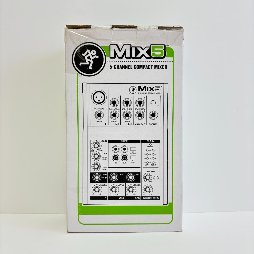 Mix5 5チャンネルアナログミキサー
