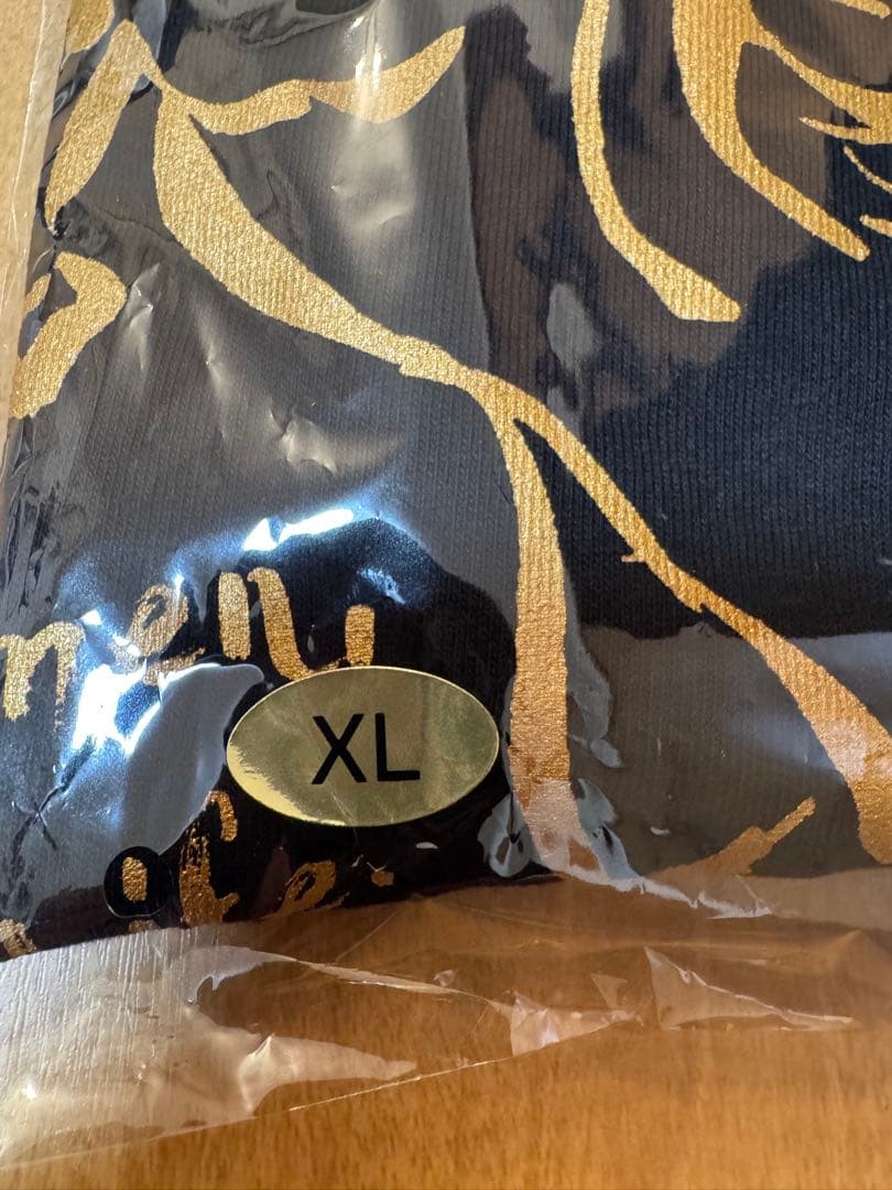 黒金馬デザインTシャツ Lサイズ 山岡家　干支　サービス券