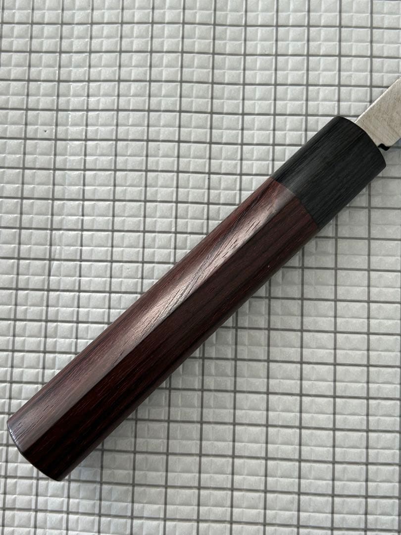 仙助 包丁 刺身包丁 柳刃包丁 安来鋼青紙２号 270mm 紫檀シノギ柄 ②